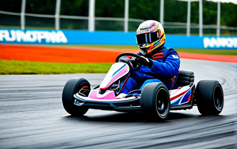 **

"A determined young person, fully clothed in sporty attire, practicing drifting in a KartRider kart on a brightly colored track with many turns, appropriate attire, safe for work, perfect anatomy, natural proportions, vibrant colors, dynamic action pose, background of cheering fans, professional gaming environment, modest"

**