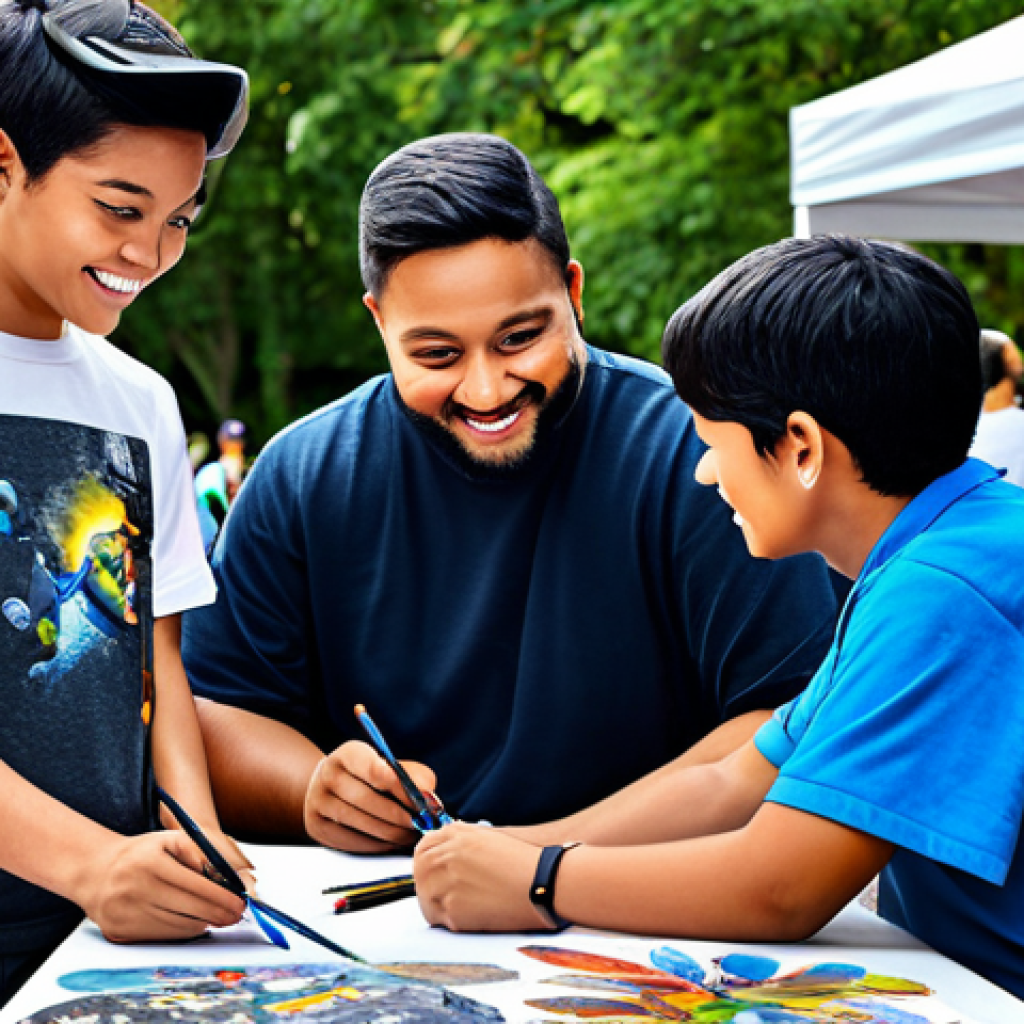 **

A group of diverse Kartrider fans collaborating on fan art at a community event, fully clothed, modest attire, safe for work, professional art supplies, bright and cheerful atmosphere, family-friendly, showcasing various art styles (digital painting, traditional drawing), perfect anatomy, natural proportions, appropriate content.

**
