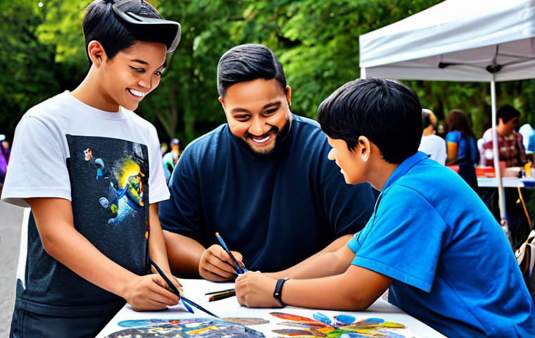 **

A group of diverse Kartrider fans collaborating on fan art at a community event, fully clothed, modest attire, safe for work, professional art supplies, bright and cheerful atmosphere, family-friendly, showcasing various art styles (digital painting, traditional drawing), perfect anatomy, natural proportions, appropriate content.

**