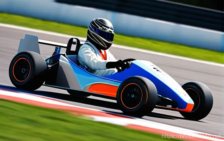 카트라이더 스피드전 차량 세팅 - **Prompt 2: "Precision Drift and Flawless Handling"**
    A highly-tuned racing kart executes a flaw...