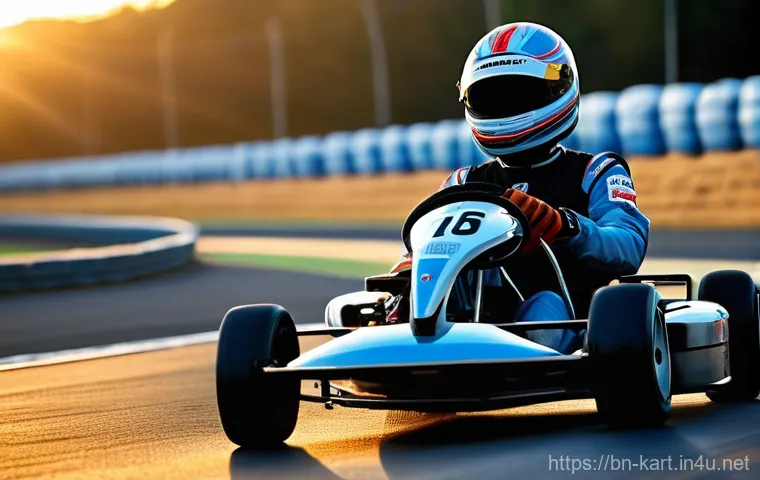 카트라이더 초보 유저의 트랙 활용 비법 - **Lively Item Mode Clash:**
    An energetic and fun scene depicting a close-quarters item battle be...