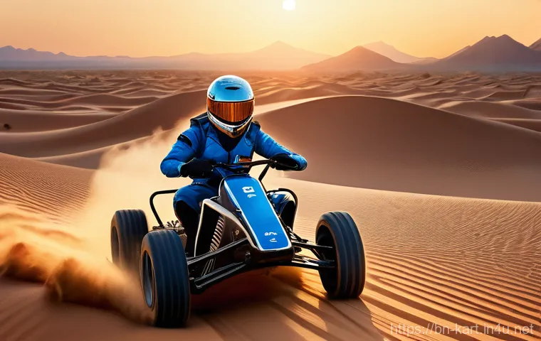 카트라이더 신규 출시 트랙 미리보기 - **Prompt 1: Starlight City Racer**
    A dynamic, eye-level action shot of a vibrant KartRider chara...