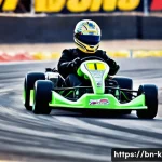 카트라이더 소셜 미디어 활용 - **Prompt 1: Epic Victory Drift in KartRider**
"A vibrant, high-octane action shot of a male Kart...